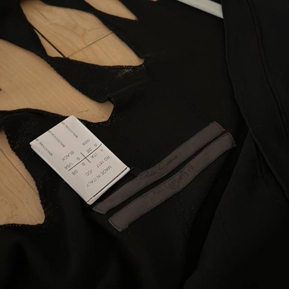 Rick Owens Cutout Cardigan Sz S - Picture 14 of 14